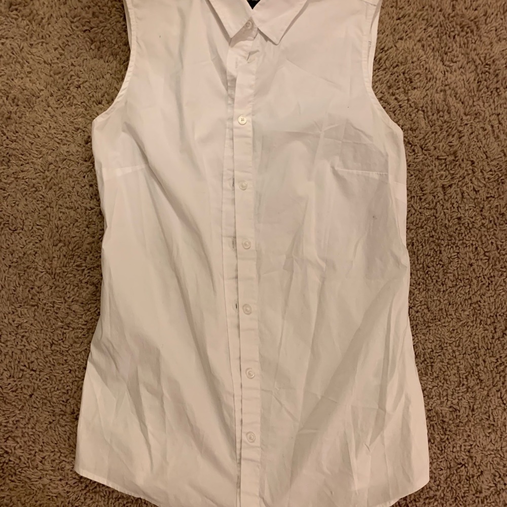 White button down shirt